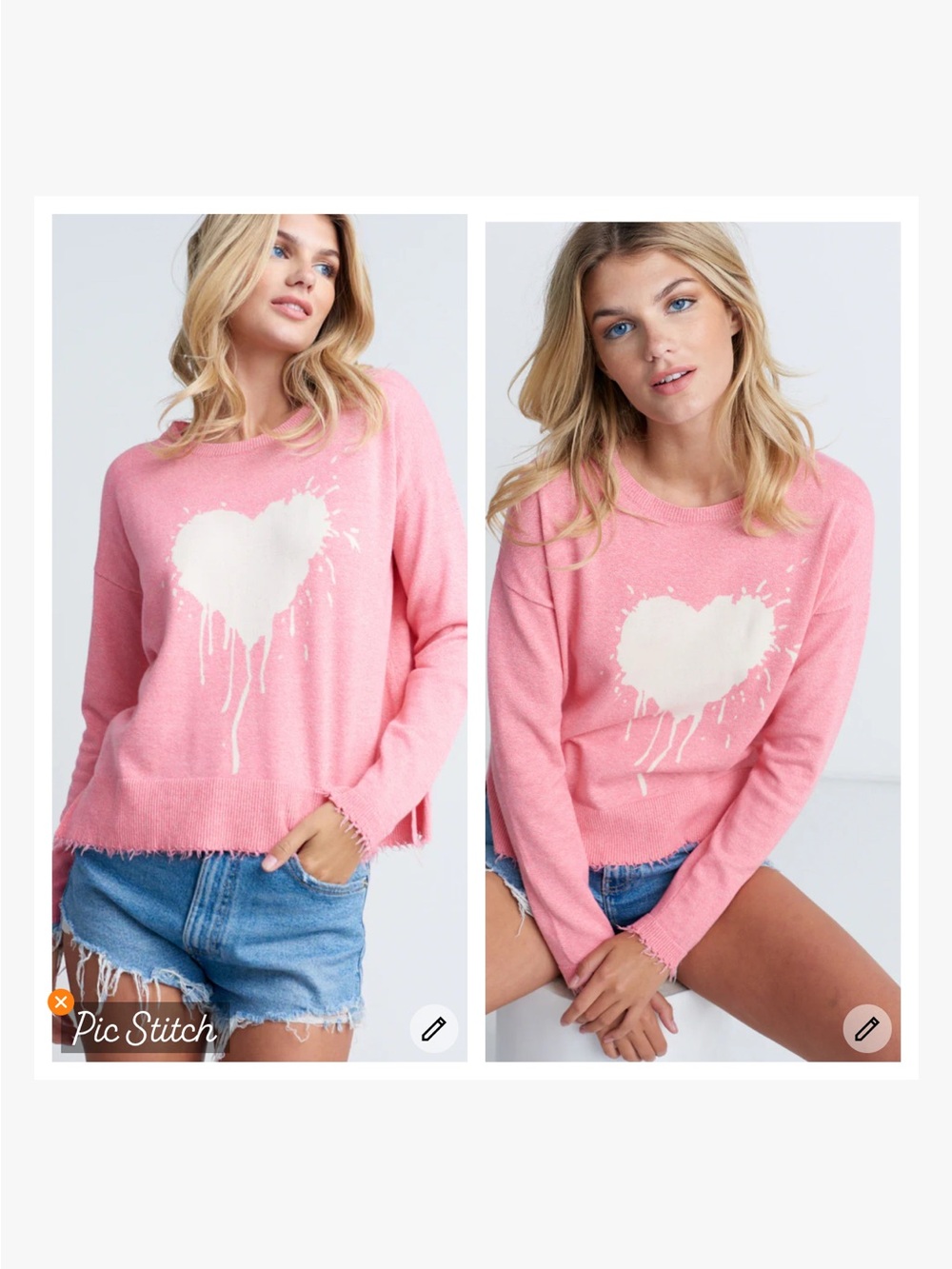 Lisa Todd Tainted Love Tee Sweater